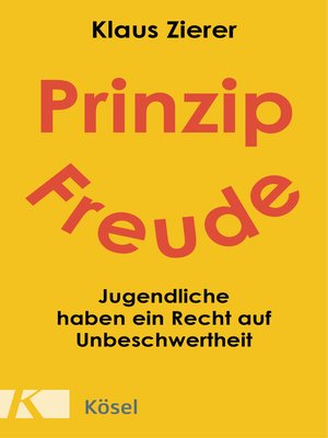 cover image of Prinzip Freude